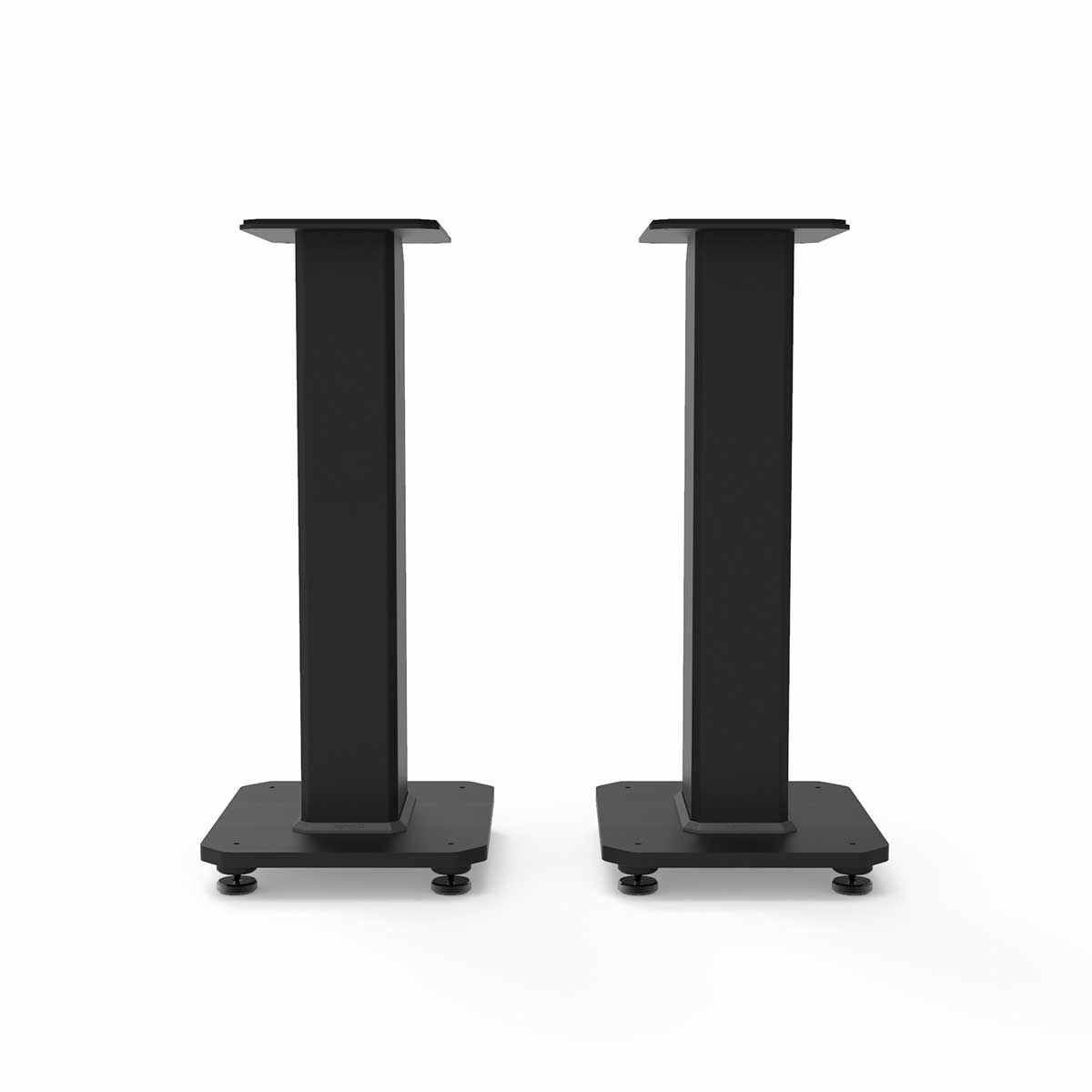 Kanto SX Speaker Stands, Black, set of two, front view