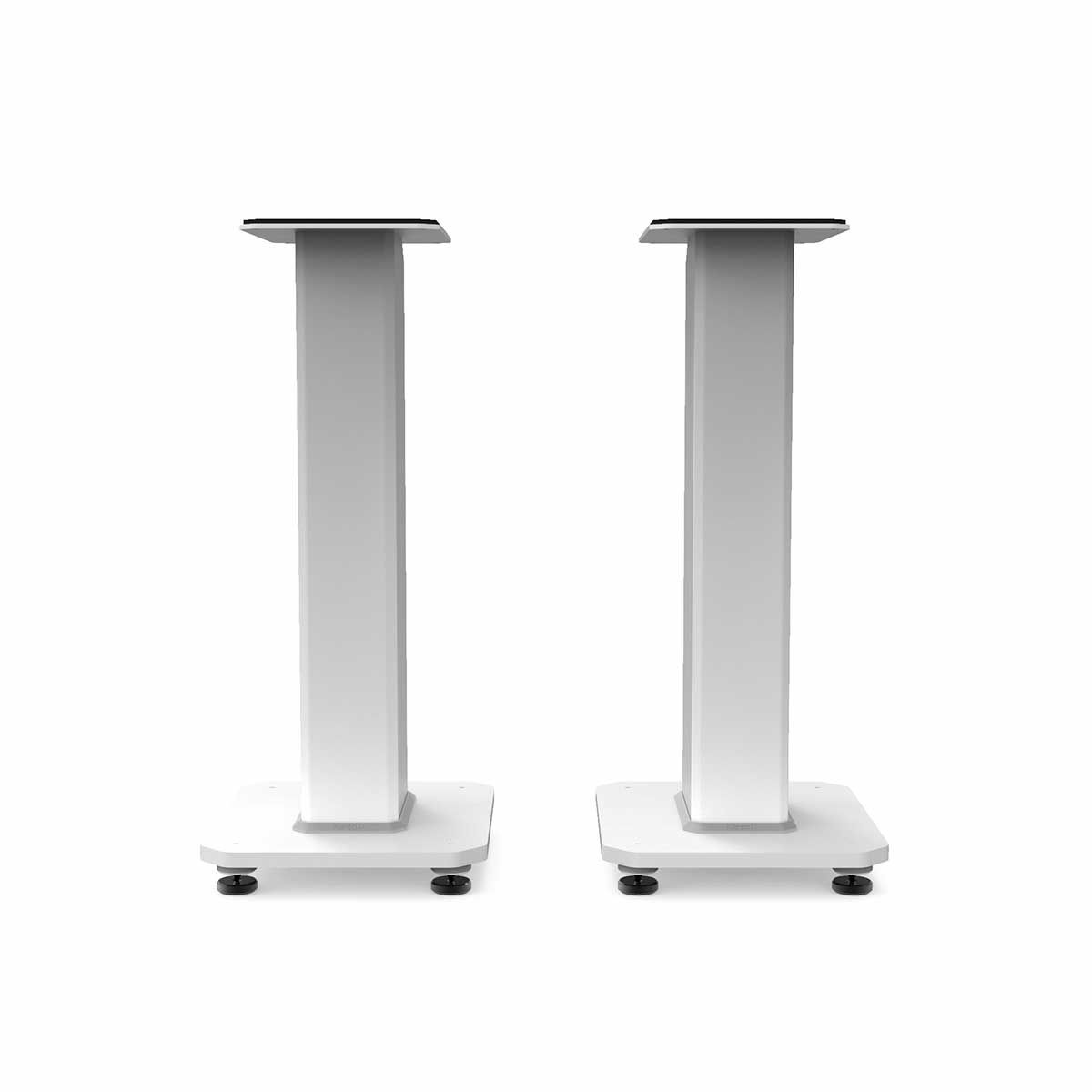 Kanto SX Speaker Stands, White, set of two, front angle
