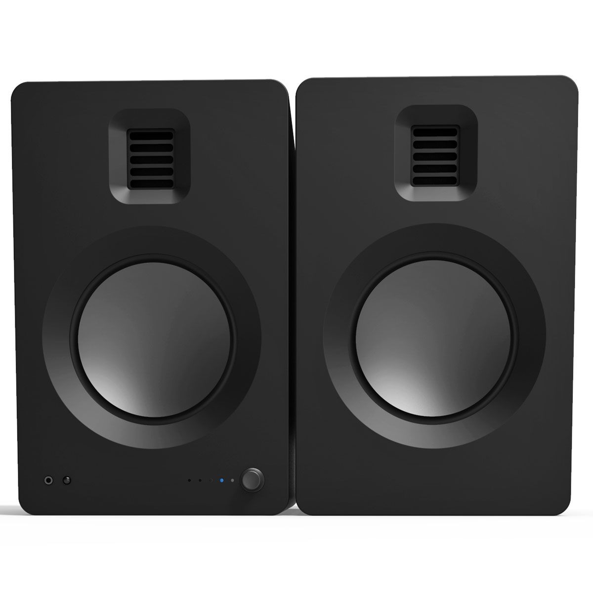 Kanto TUK Premium Powered Speakers - Matte Black - Front View