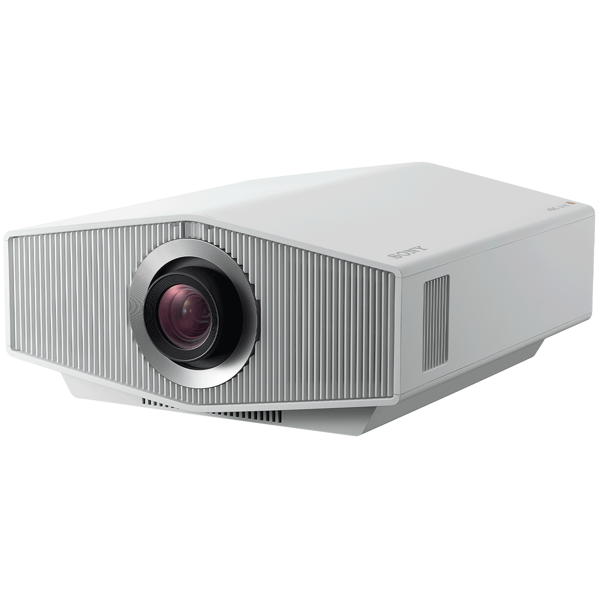 Sony VPL-XW6000ES Native 4K SXRD Laser Projector - angle view - white