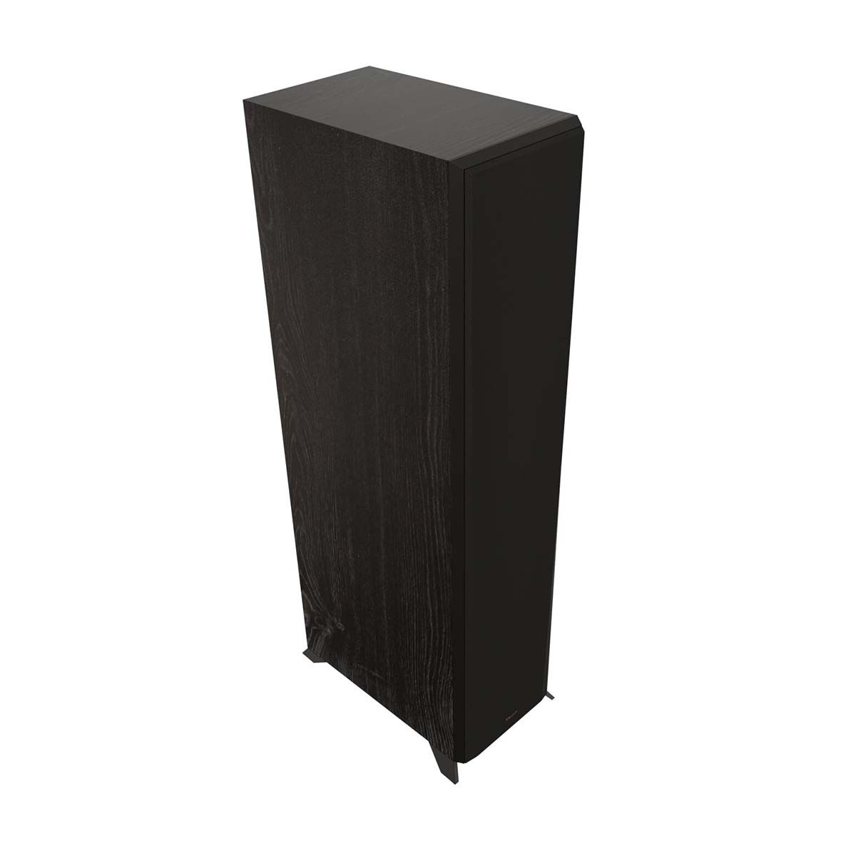 Klipsch RP-8000F II Floorstanding Speaker - Ebony - angled front view with grill