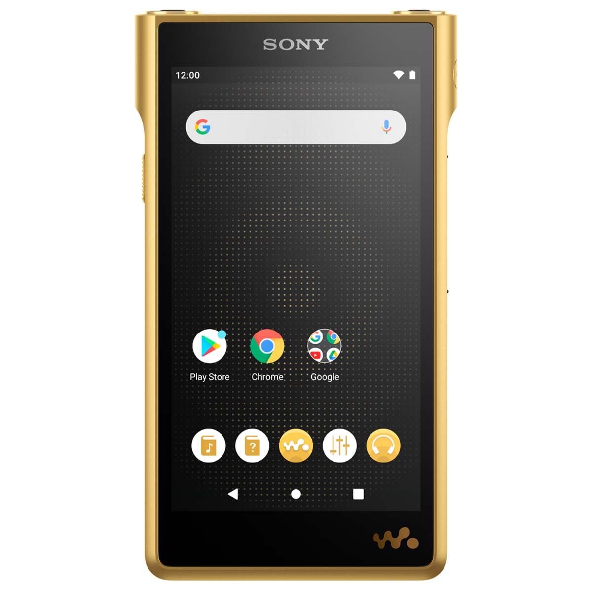 Sony Walkman WM1ZM2 - Signature Series Digital Player - Android 11 - front view with home screen