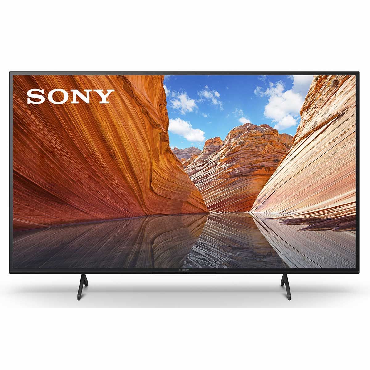 Sony XR50X80J 50" 4K LED TV, front