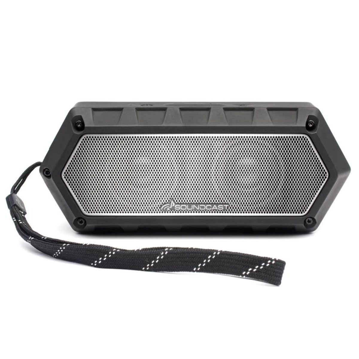 Soundcast VG1
Waterproof portable Bluetooth® speaker, front view