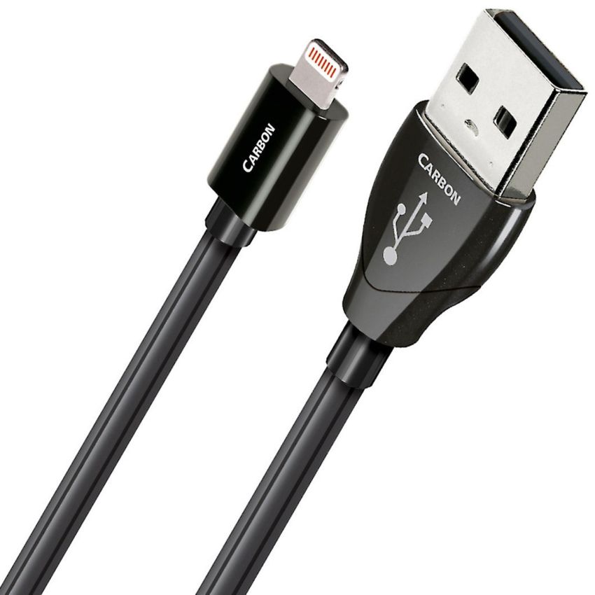 AudioQuest Carbon USB to Lightning Cable .75m Audio Advice