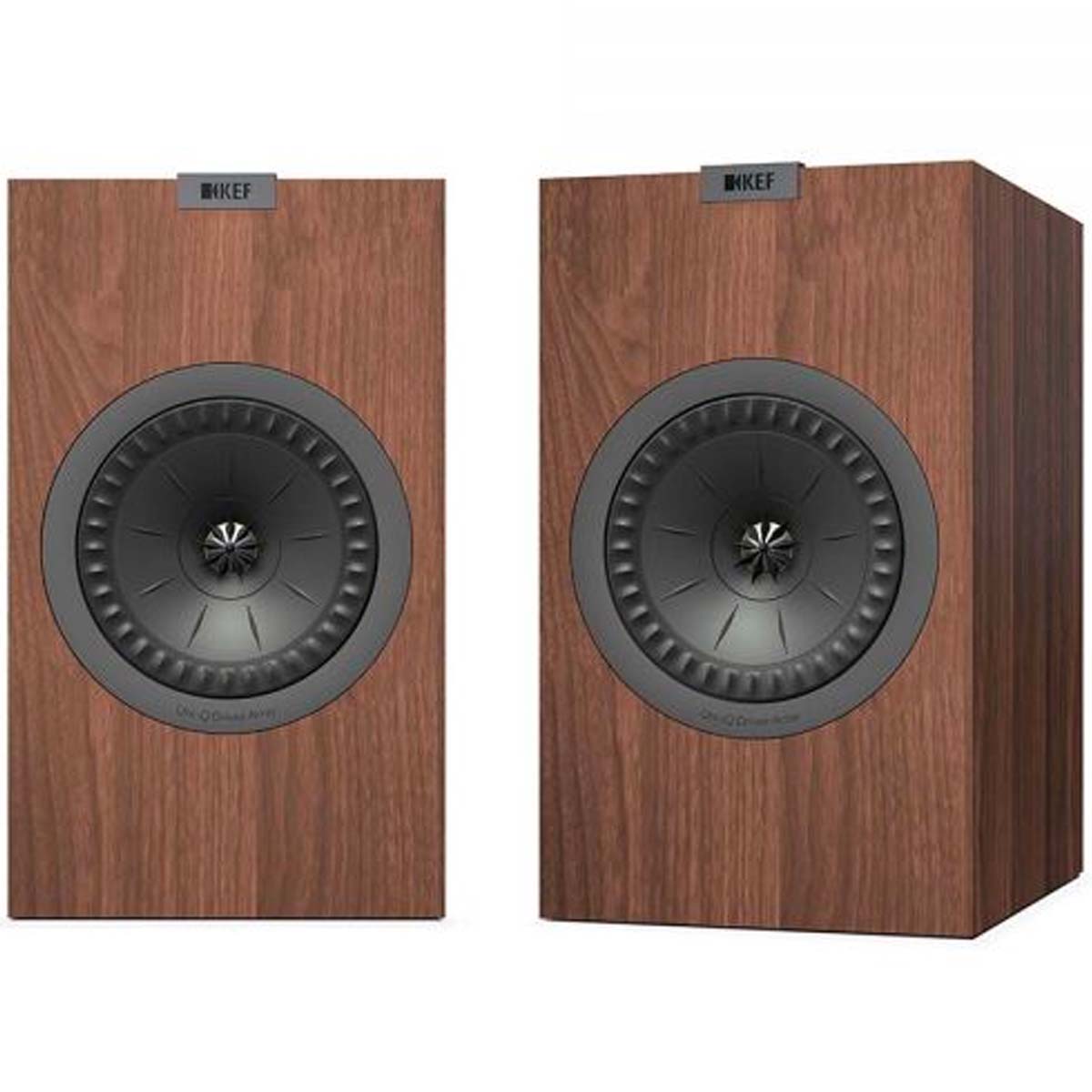A great home theater speaker set-up requires a big, bold sound! q150 walnut 1 1