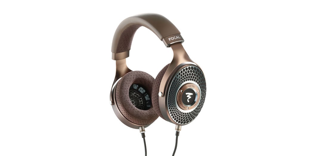 Focal Clear MG Headphones, front angle