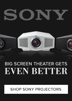 Sony Projectors: Big Screen Theater Gets Even Better