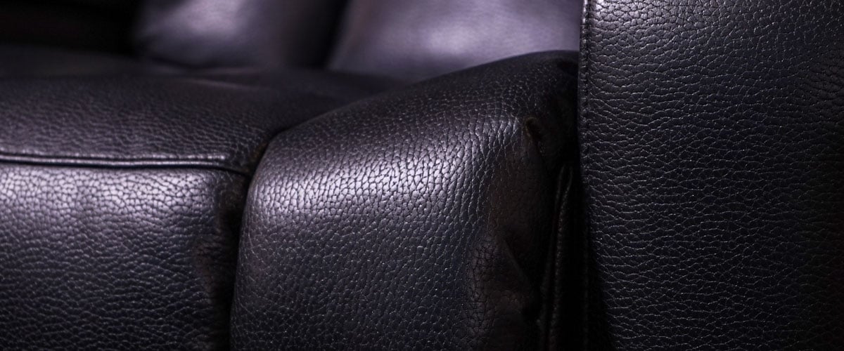revolution chair leather detail