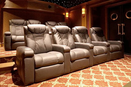 How to pick the best riser height and size for your home theater room