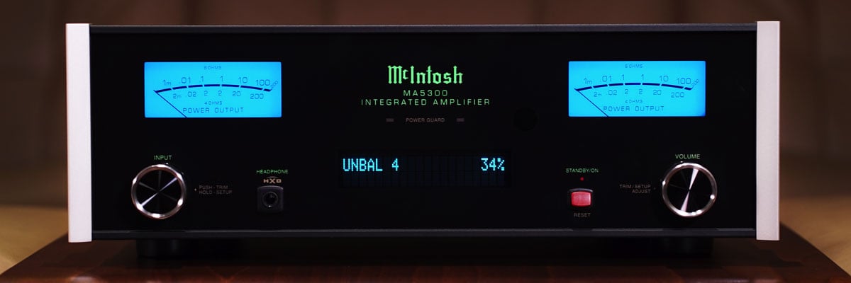McIntosh MA5300 front view