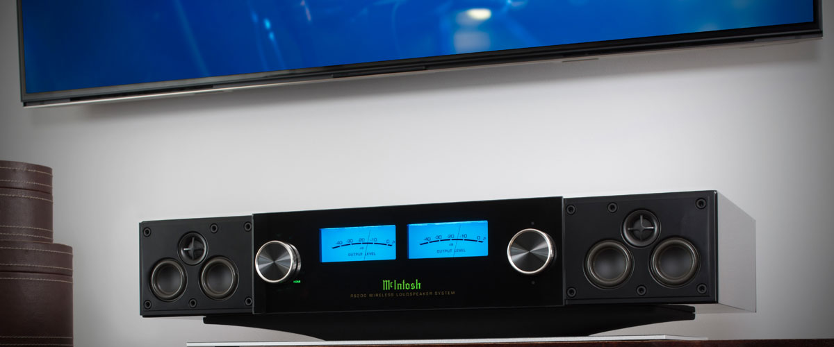 McIntosh RS200 with TV