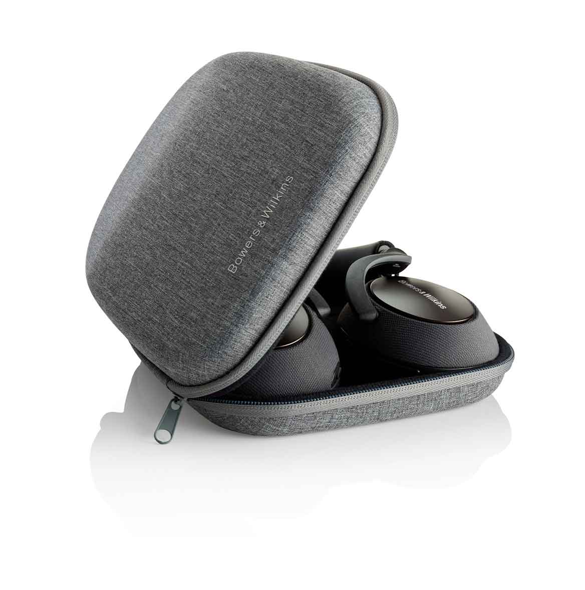 image of travel friendly case to protect and transport headphones and portable headsets.