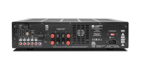 Cambridge Audio AXR100 FM/AM Stereo Receiver, Rear