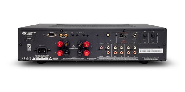 Cambridge Audio CXA61 Integrated Amplifier, Rear