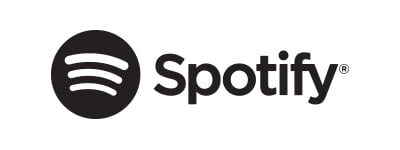 Image of Spotify Logo and Spotify symbol.