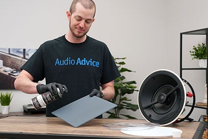 DIY: How To Paint In-Wall & In-Ceiling Speakers For Your Home Theater