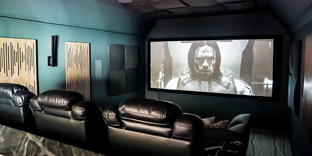 JBL Synthesis home theater installed by Audio Advice