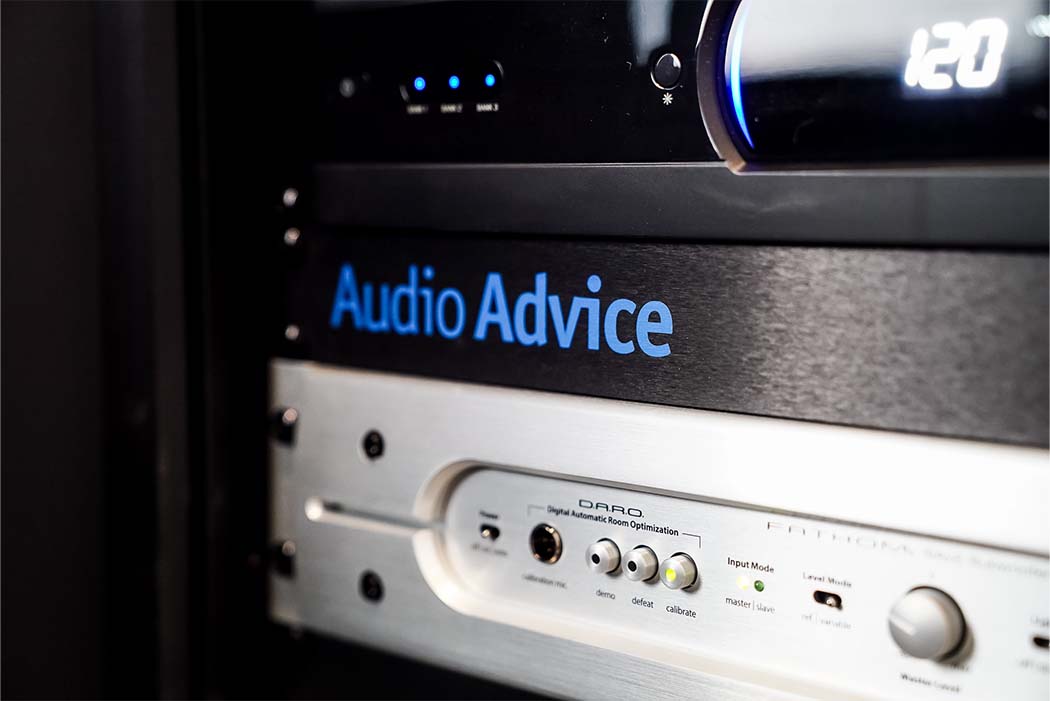 Audio Advice home theater rack