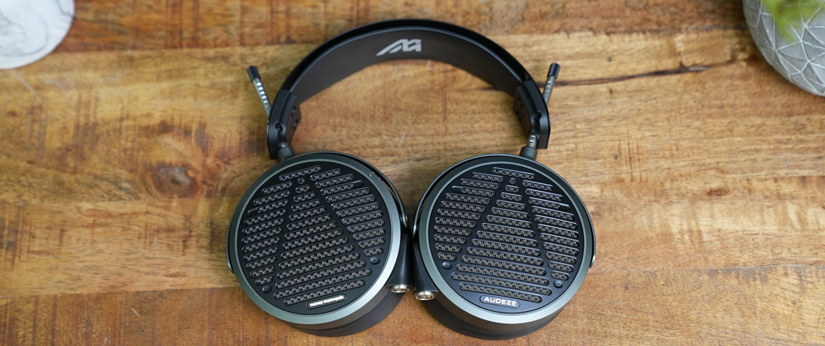 Audeze MM-500 Headphones flat on a table