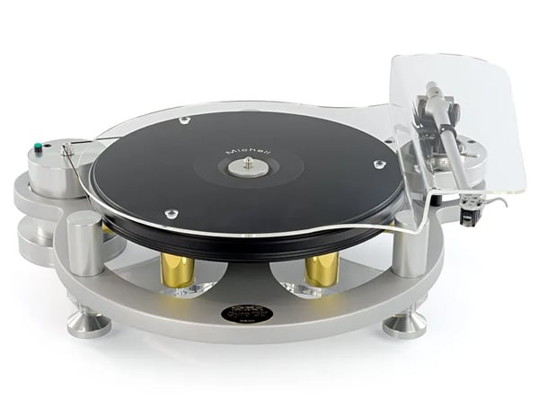 Michell Gyro SE Turntable in Silver with clear cover