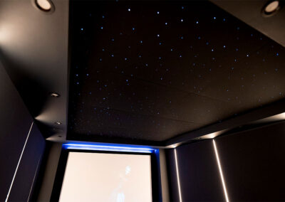 Home theater star ceiling