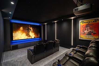 A Behind-the-Scenes Look Inside“The Poster King’s” Home Theater